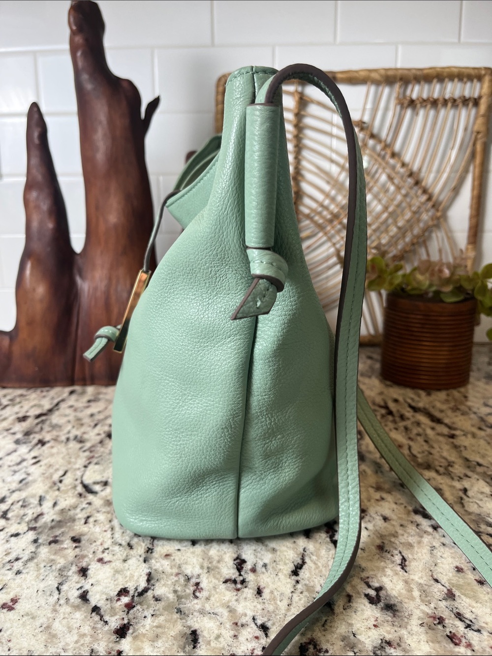 Vince Camuto Slouchy Leather Bucket Bag - Picture 8 of 12